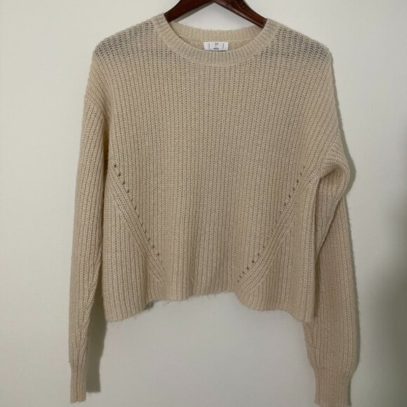 Ivy + Main Crew Neck Sweater - Tan M - Picture 1 of 7
